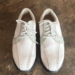 Foot Joy White and Gray Women’s Golf Shoes